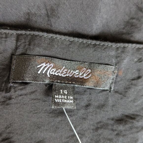 Madewell | Crossback Slip Midi Dress Layton Adjustable Straps 14 Effortless NWT - Picture 8 of 16